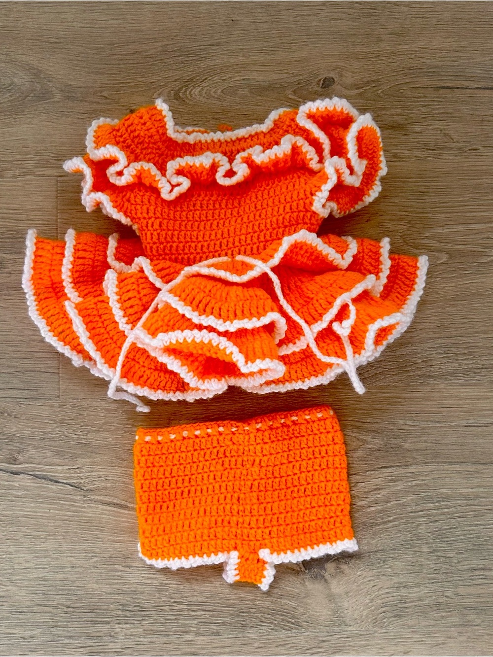 Newborn photo shoot fall season baby outfit & diaper cover